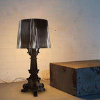 Kristy Lamp de Table Cylindre Moderne, Arcylique, Noir/Transparent, Salon - image 10 | Maison Opale