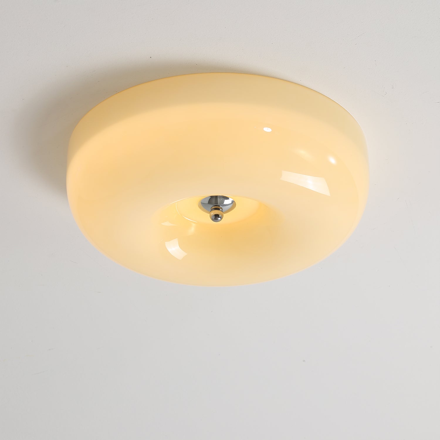 Afralia Plafonnier Moderne en Verre Tourbillonnant - image 3 | Maison Opale
