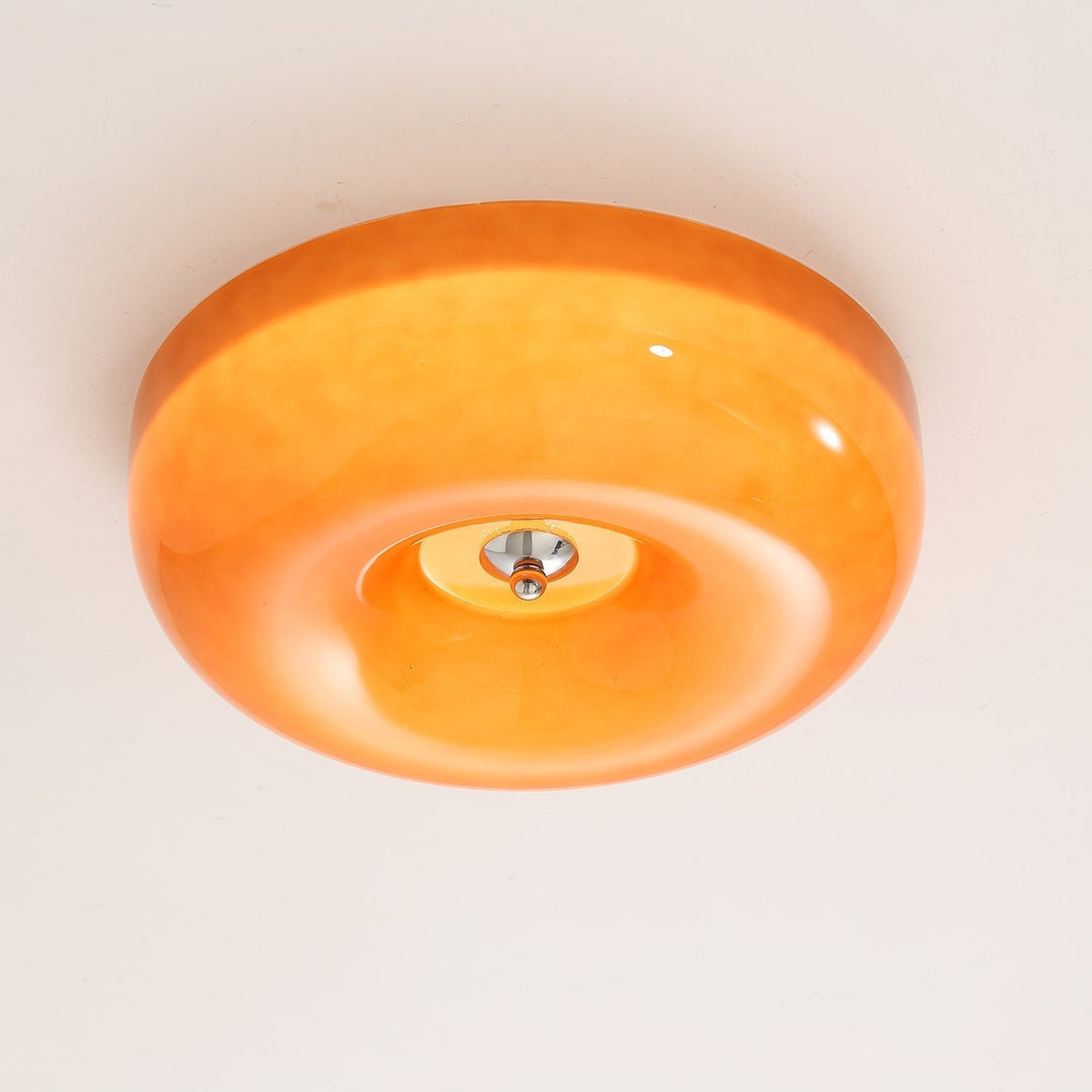 Afralia Plafonnier Moderne en Verre Tourbillonnant - image 4 | Maison Opale