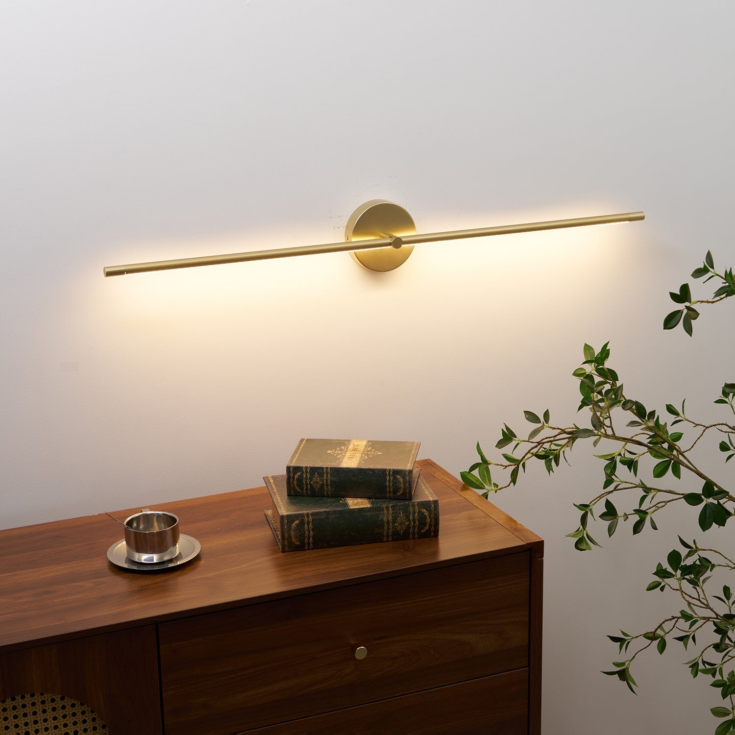 Applique Murale Minimaliste Linéaire Tige Double Accent Moderne Style - image 15 | Maison Opale