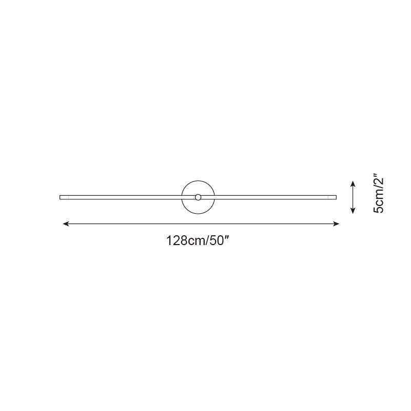Applique Murale Minimaliste Linéaire Tige Double Accent Moderne Style - image 19 | Maison Opale