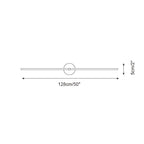Applique Murale Minimaliste Linéaire Tige Double Accent Moderne Style - image 19 | Maison Opale