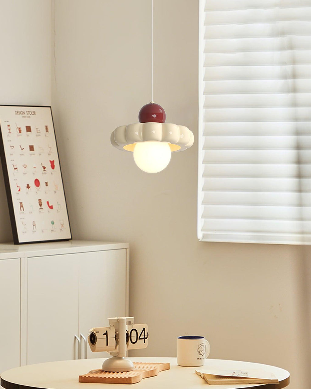 Aria Suspension Crème Mignonne - image 16 | Maison Opale