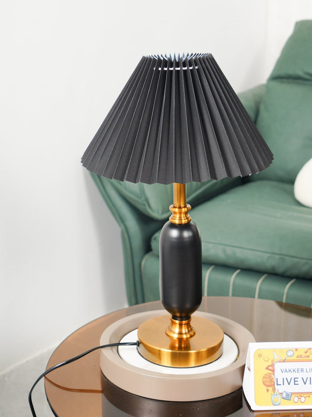 Aurmarila Lampe de Table en Tissu - image 20 | Maison Opale