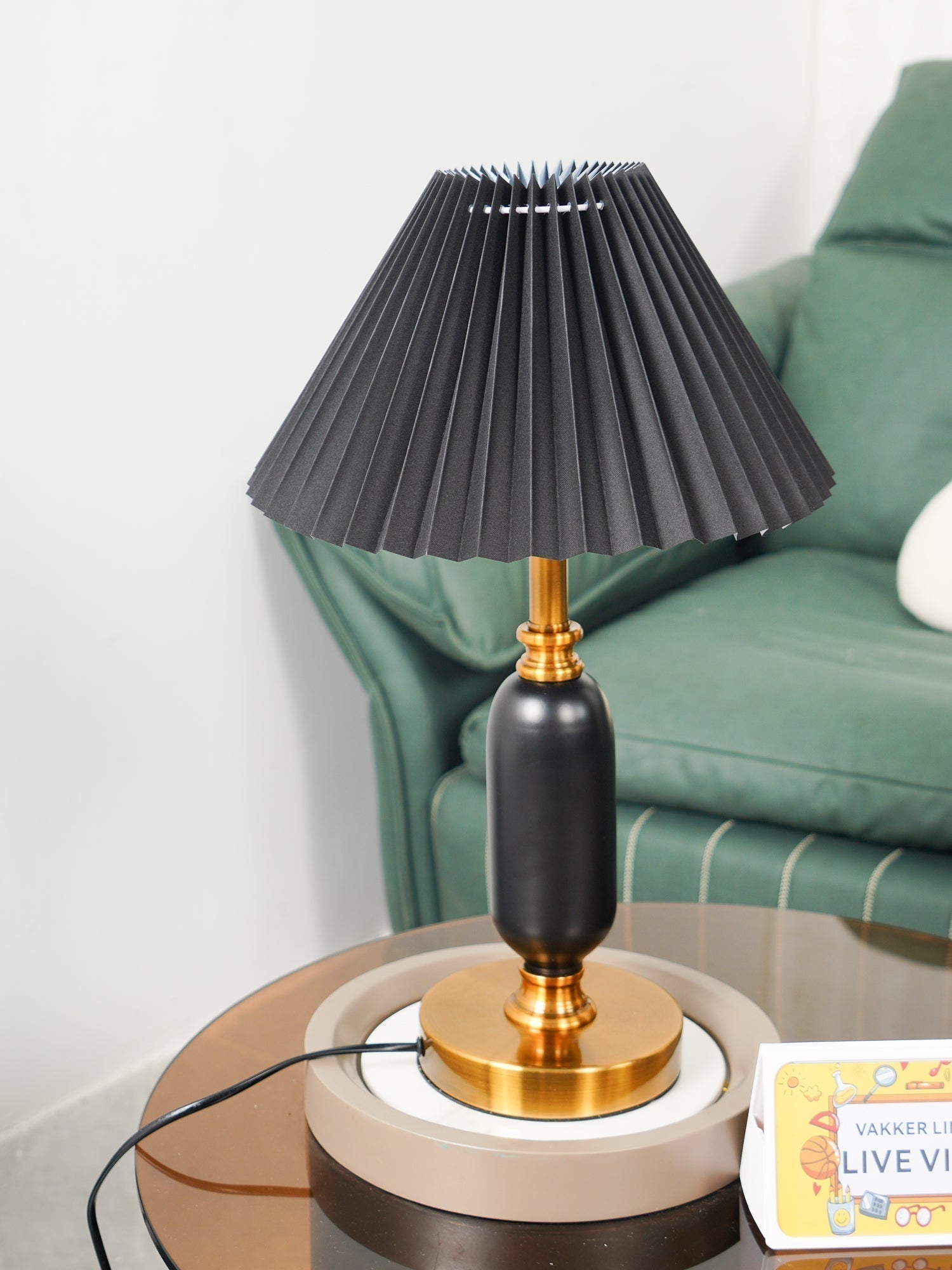 Aurmarila Lampe de Table en Tissu - image 20 | Maison Opale