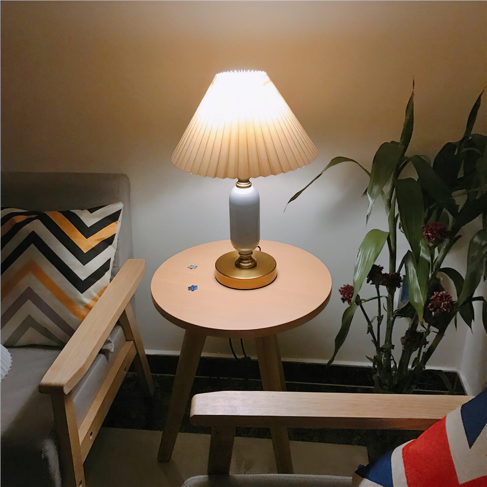 Aurmarila Lampe de Table en Tissu - image 23 | Maison Opale