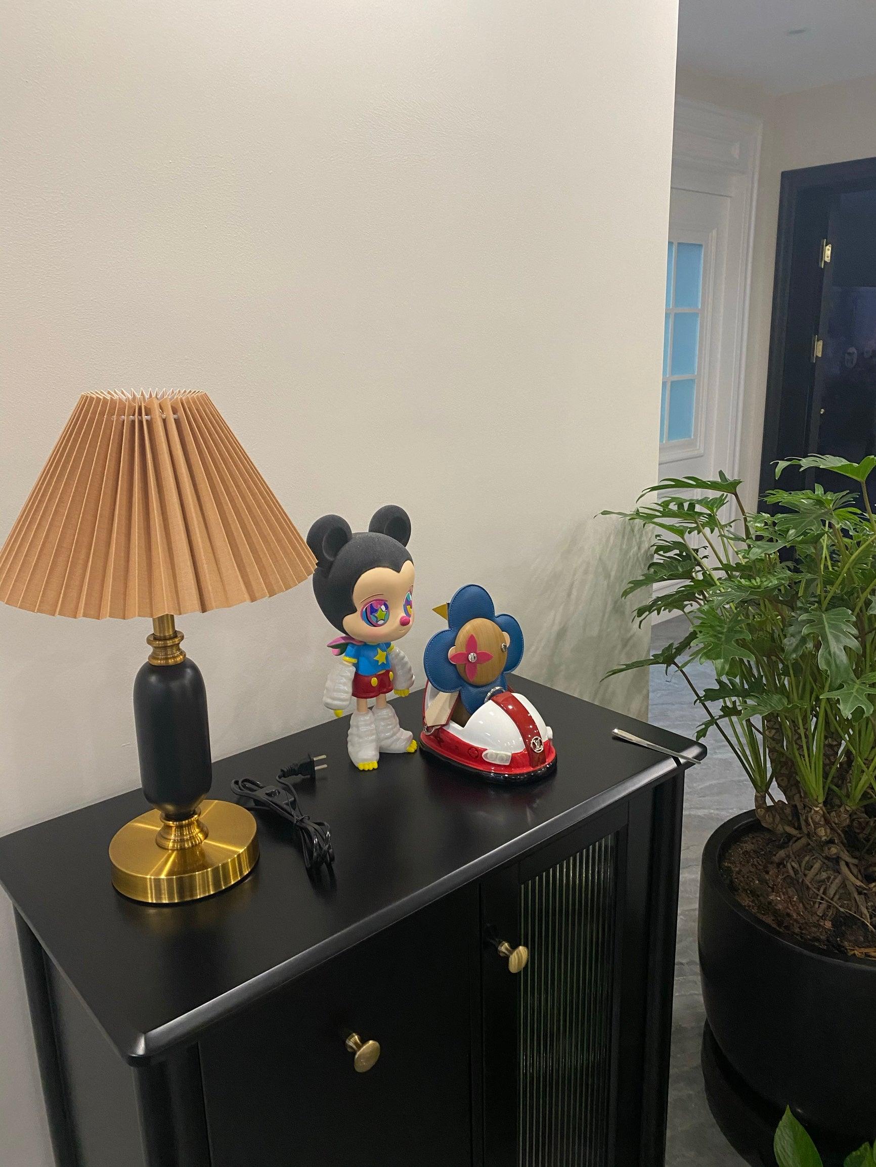 Aurmarila Lampe de Table en Tissu - image 5 | Maison Opale