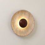 Aveny Applique Murale Sun en Travertin - image 16 | Maison Opale