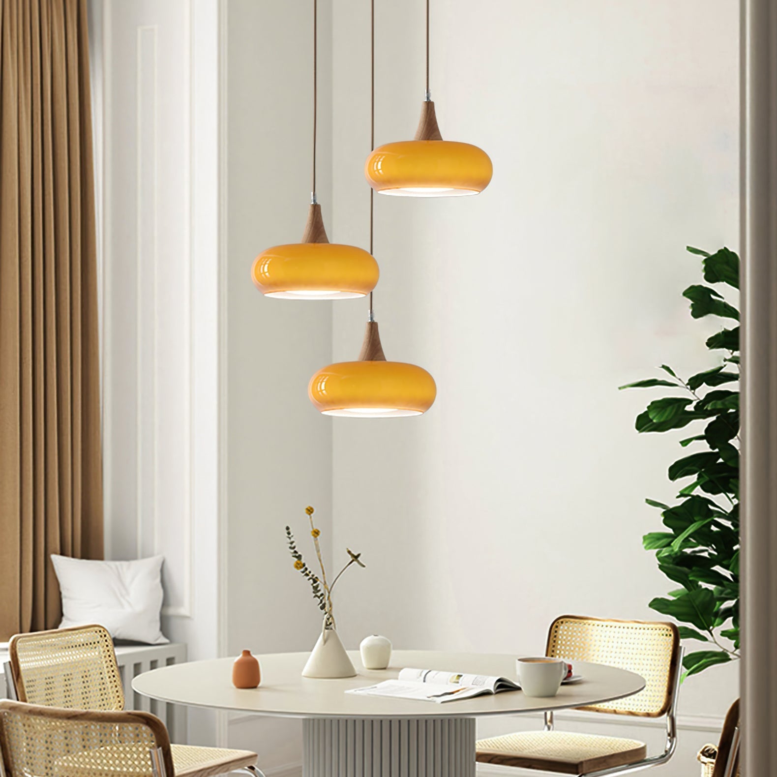 Charlotte Suspension Bois  1/2/3 Lampes - image 6 | Maison Opale