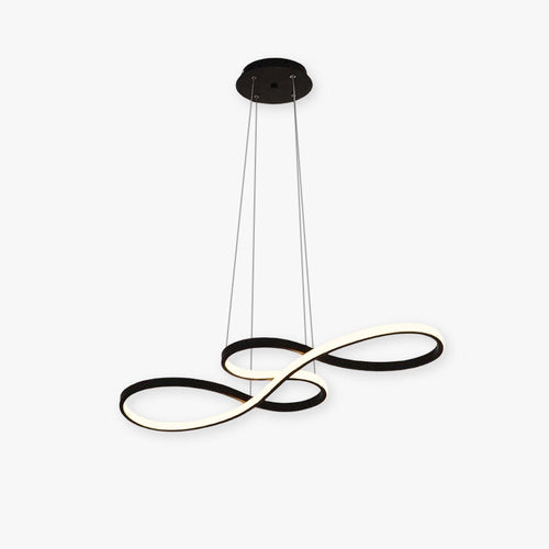 Durell Suspension Linéaire Nordique Noir/Blanc/Or. Chambre - image 1 | Maison Opale