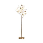 Ella Lampadaire en Céramique avec Feuilles de Ginkgo - image 10 | Maison Opale