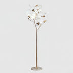 Ella Lampadaire en Céramique avec Feuilles de Ginkgo - image 9 | Maison Opale