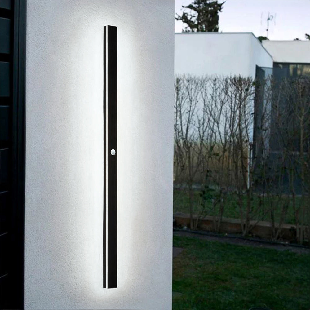 Elune Applique Murale Extérieur LED Étanche Minimaliste Métal Cour - image 36 | Maison Opale