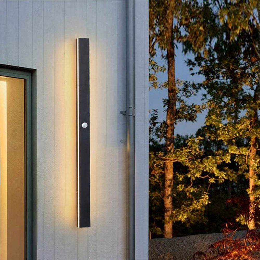 Elune Applique Murale Extérieur LED Étanche Minimaliste Métal Cour - image 41 | Maison Opale