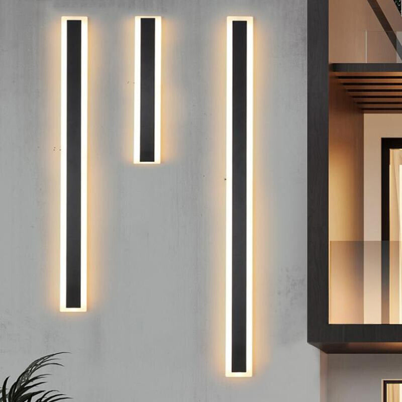 Fiala Moderne LED Applique Murale Extérieure  Noir - image 11 | Maison Opale
