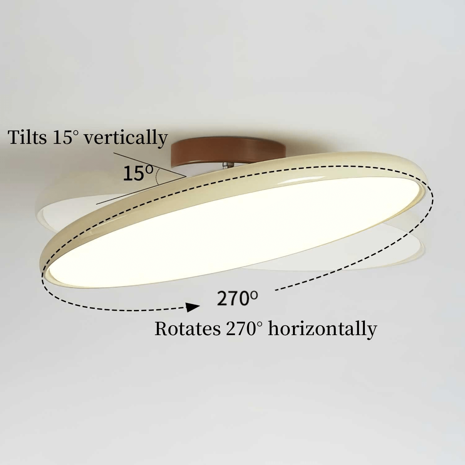 Fyne Plafonnier Orientable Design Moderne - image 3 | Maison Opale