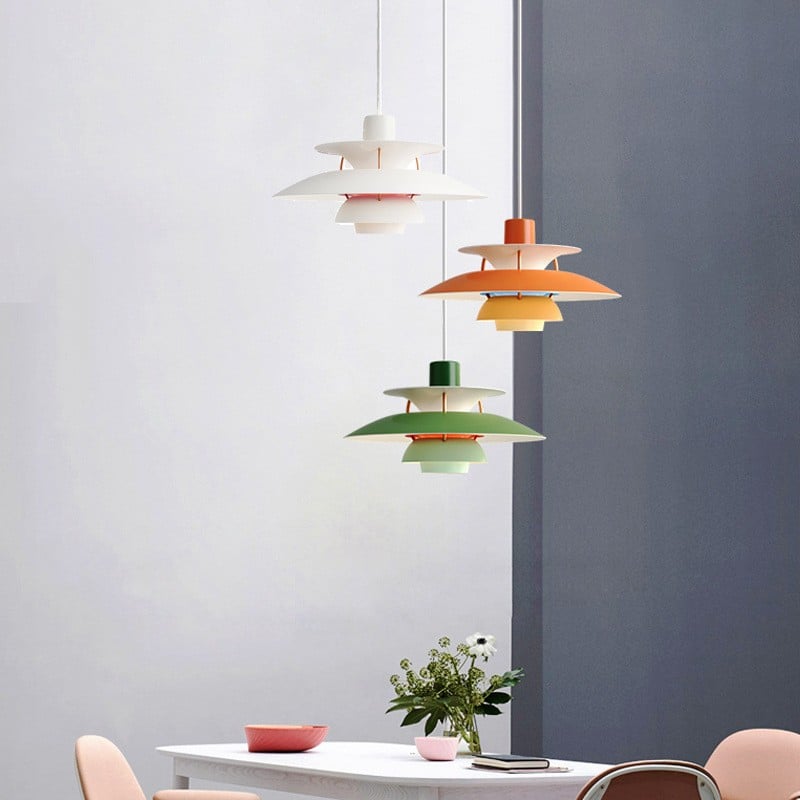 Jojo Suspension Macaron avec Abat-Jour. 15 Coloris - image 9 | Maison Opale
