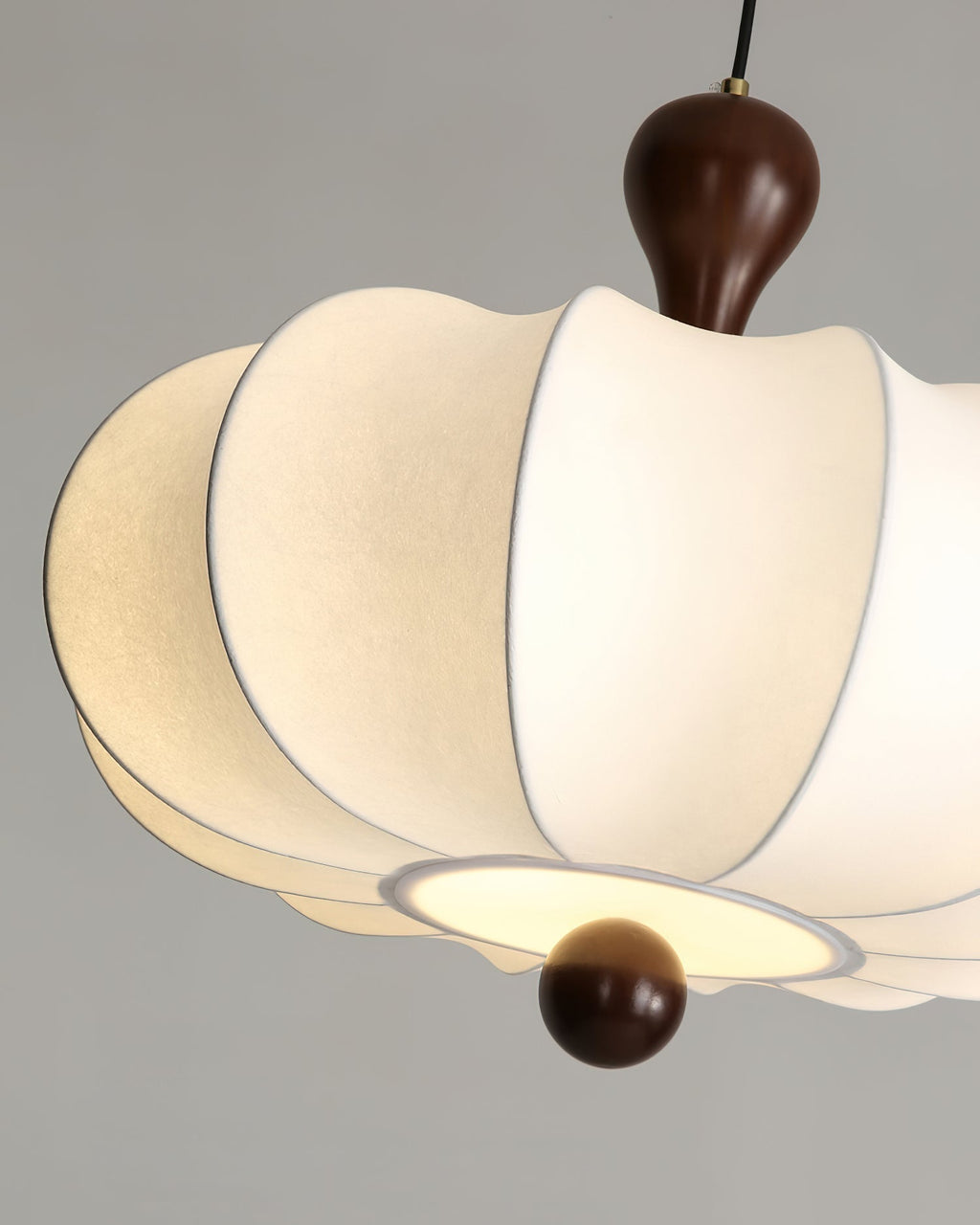 Jovian Suspension Sculptée Blanche - image 3 | Maison Opale