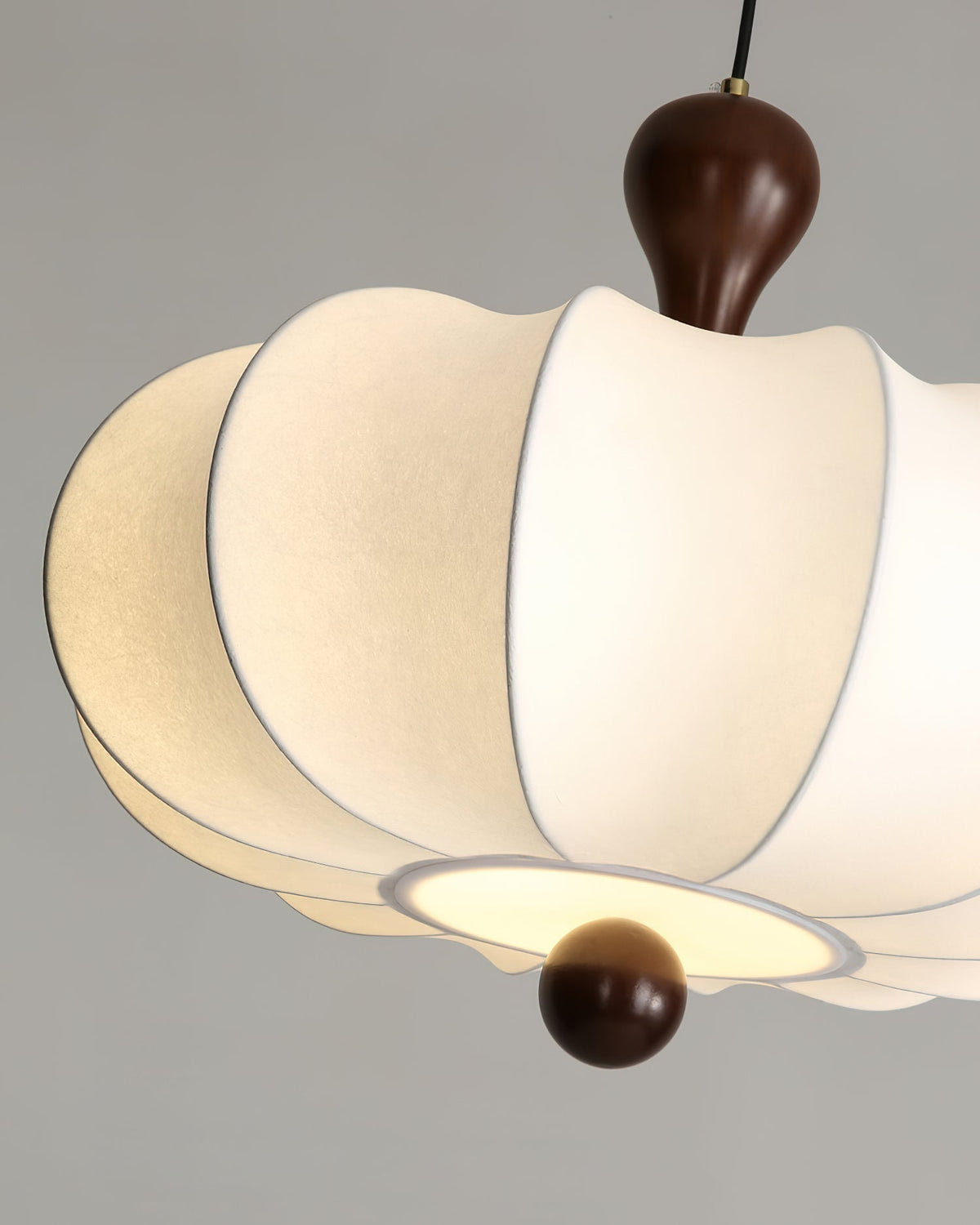 Jovian Suspension Sculptée Blanche - image 3 | Maison Opale