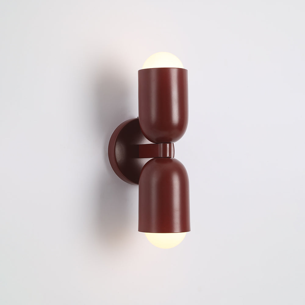 Kira Applique Murale Cylindre Scandinave Métal Coloré Salon - image 11 | Maison Opale