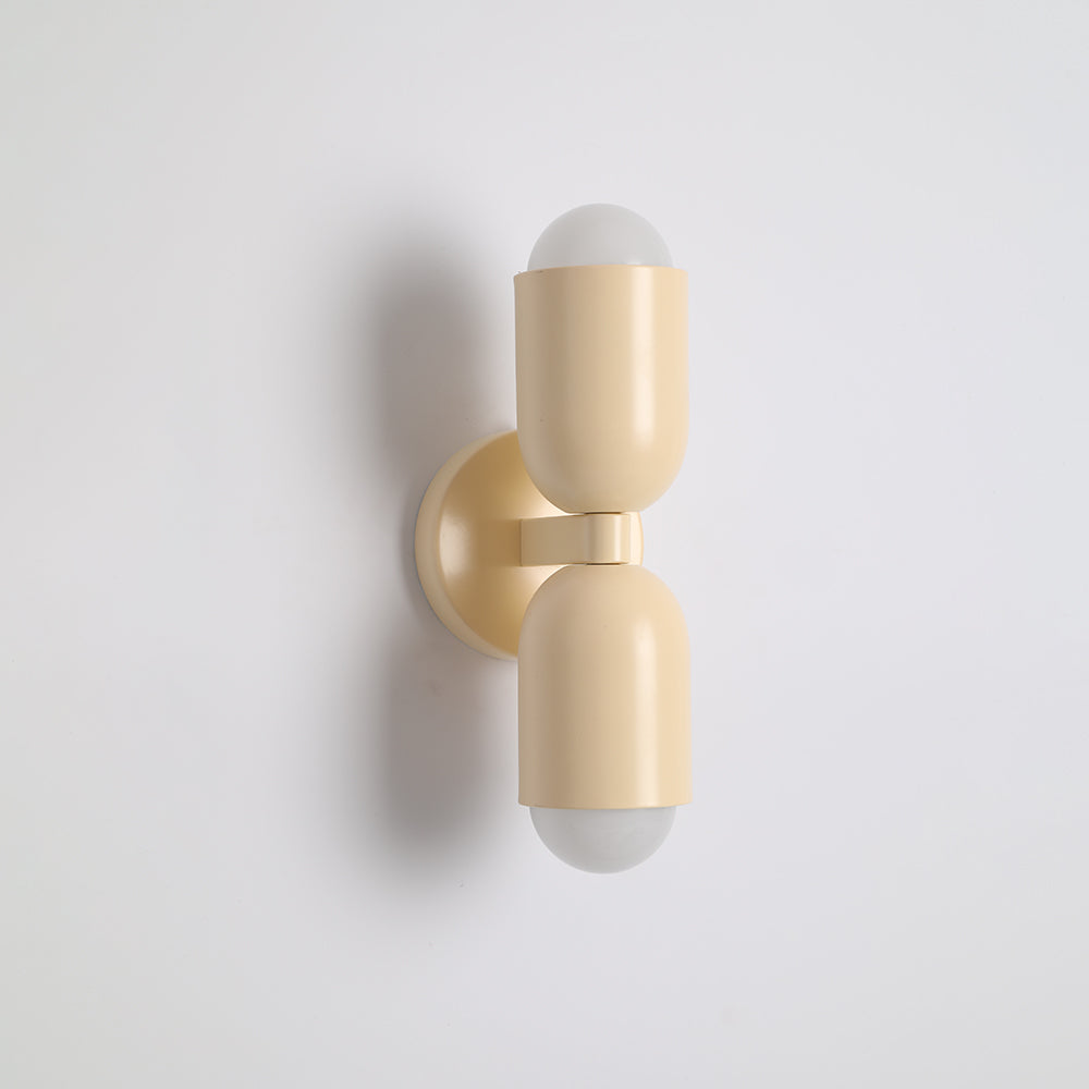 Kira Applique Murale Cylindre Scandinave Métal Coloré Salon - image 13 | Maison Opale
