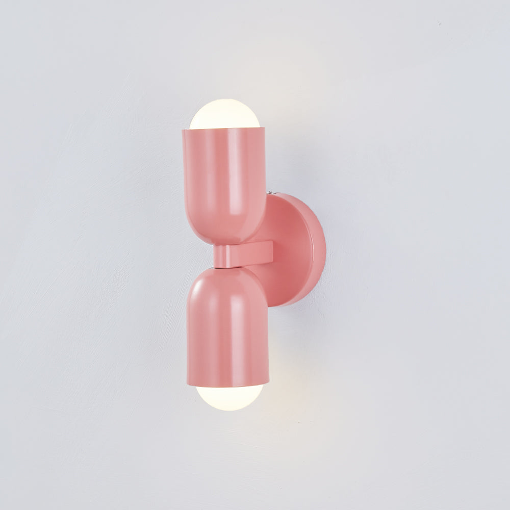 Kira Applique Murale Cylindre Scandinave Métal Coloré Salon - image 23 | Maison Opale