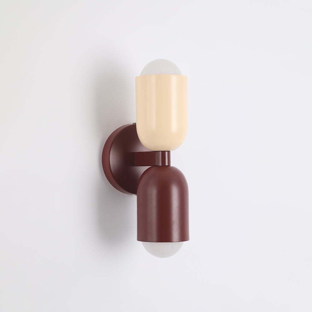 Kira Applique Murale Cylindre Scandinave Métal Coloré Salon - image 28 | Maison Opale