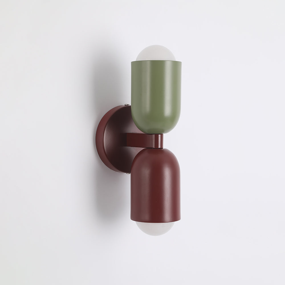Kira Applique Murale Cylindre Scandinave Métal Coloré Salon - image 29 | Maison Opale