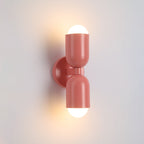 Kira Applique Murale Cylindre Scandinave Métal Coloré Salon - image 3 | Maison Opale