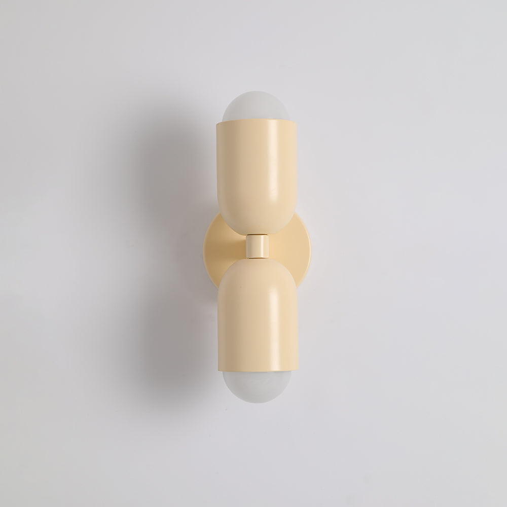 Kira Applique Murale Cylindre Scandinave Métal Coloré Salon - image 39 | Maison Opale