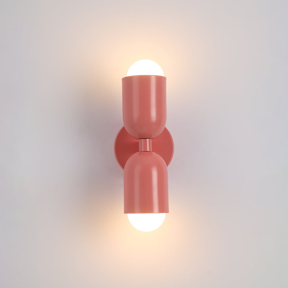 Kira Applique Murale Cylindre Scandinave Métal Coloré Salon - image 6 | Maison Opale
