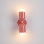 Kira Applique Murale Cylindre Scandinave Métal Coloré Salon - image 6 | Maison Opale