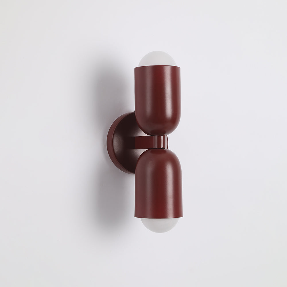 Kira Applique Murale Cylindre Scandinave Métal Coloré Salon - image 9 | Maison Opale