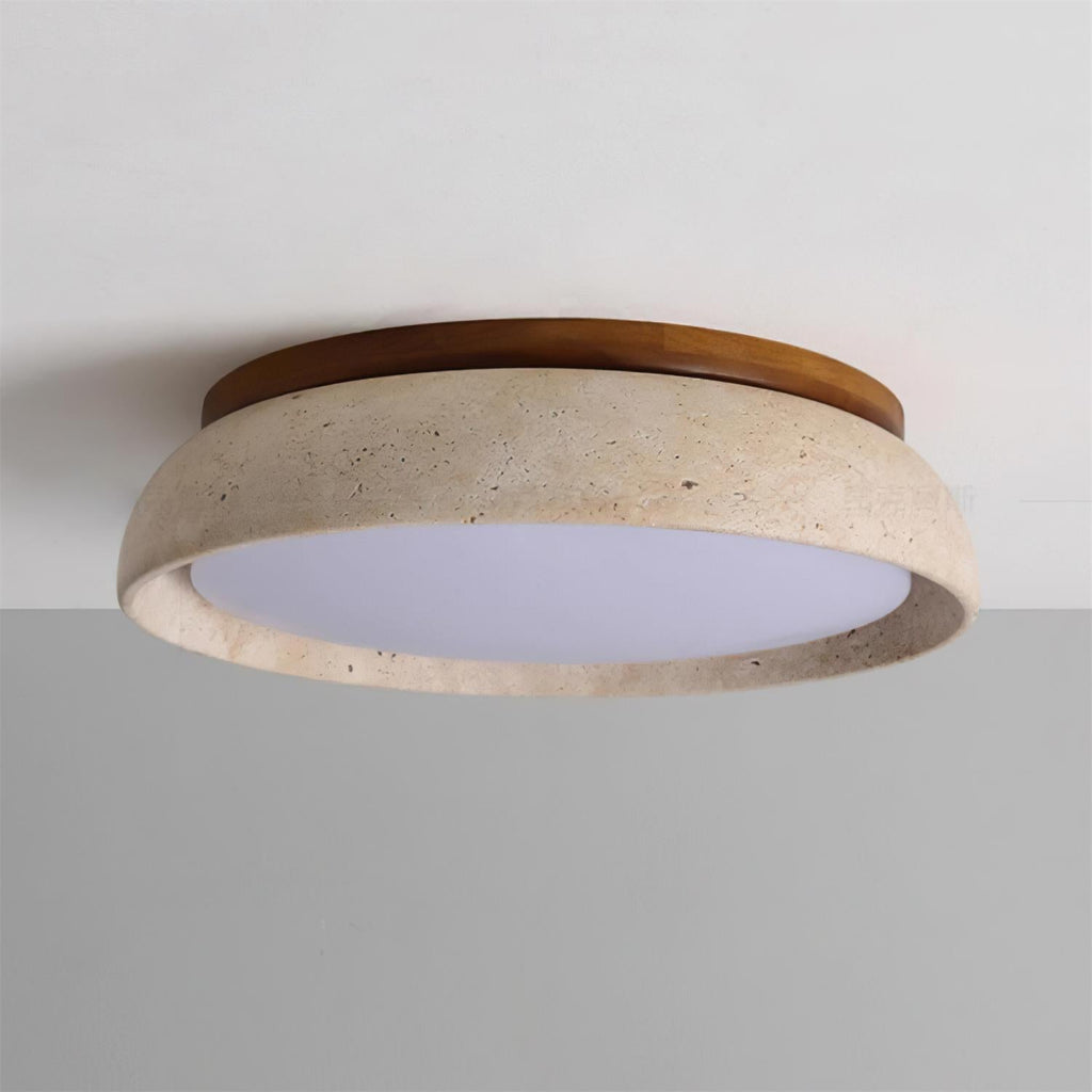 Kloris Plafonnier en pierre travertin - image 11 | Maison Opale