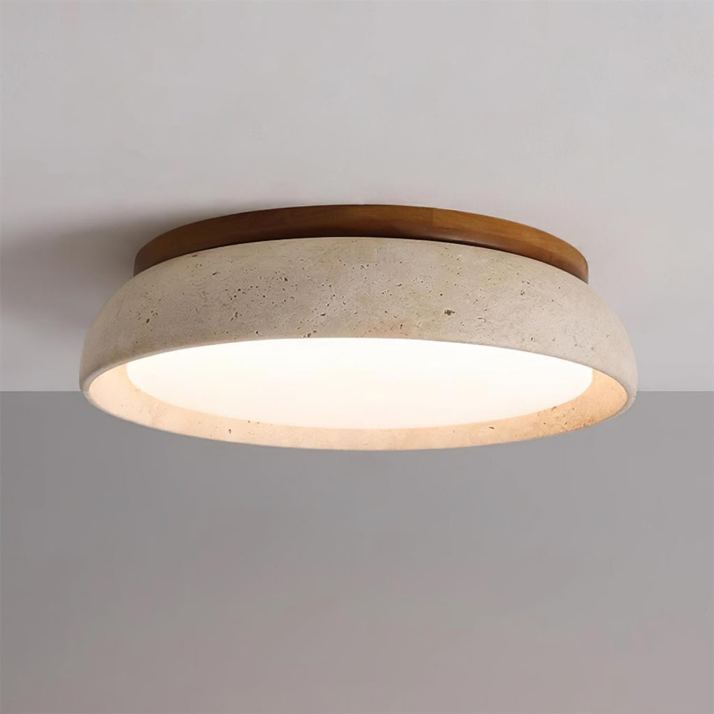 Kloris Plafonnier en pierre travertin - image 12 | Maison Opale