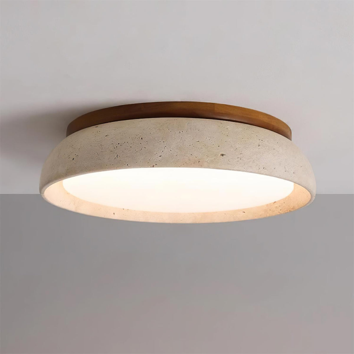 Kloris Plafonnier en pierre travertin - image 12 | Maison Opale