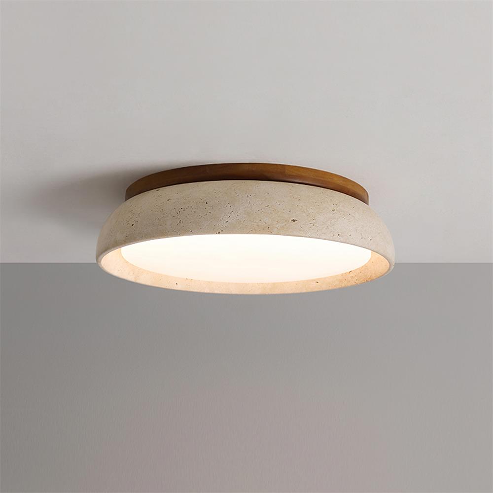 Kloris Plafonnier en pierre travertin - image 19 | Maison Opale