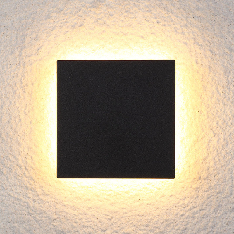 Klyne Applique Murale Rond/Carré Moderne Noir/Blanc. Cour - image 32 | Maison Opale