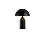 Mira Lampe de Table Champignon Minimaliste, Métal, Noir/Blanc/Or, Chambre - image 8 | Maison Opale