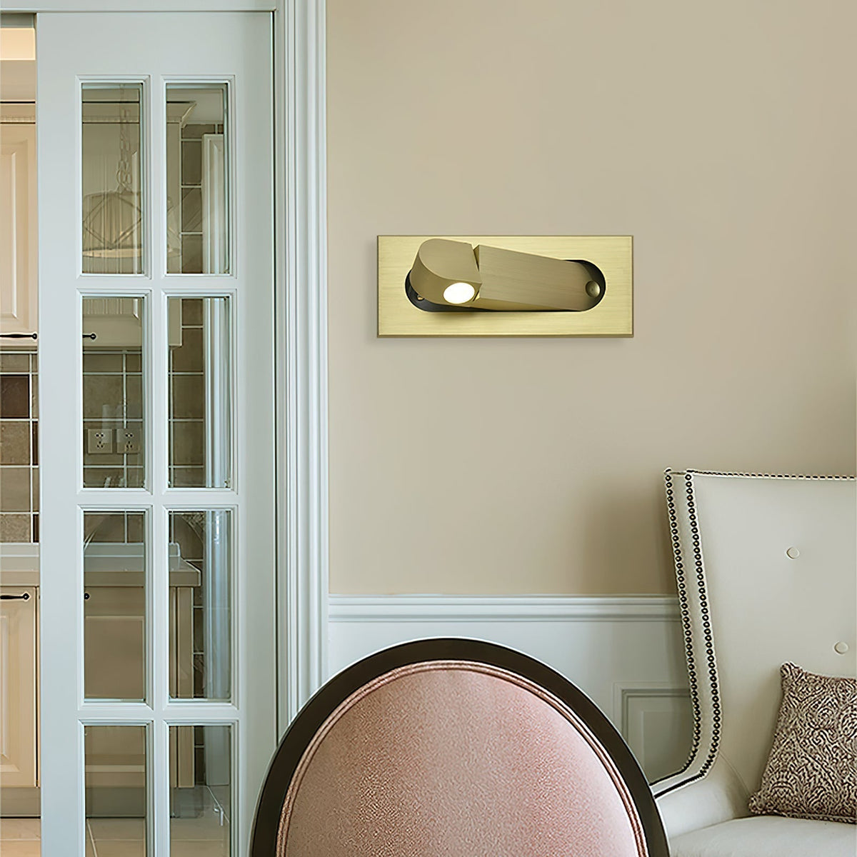 Lustra Lampe De Lecture Moderne LED Ajustable Pour Chevet - image 17 | Maison Opale