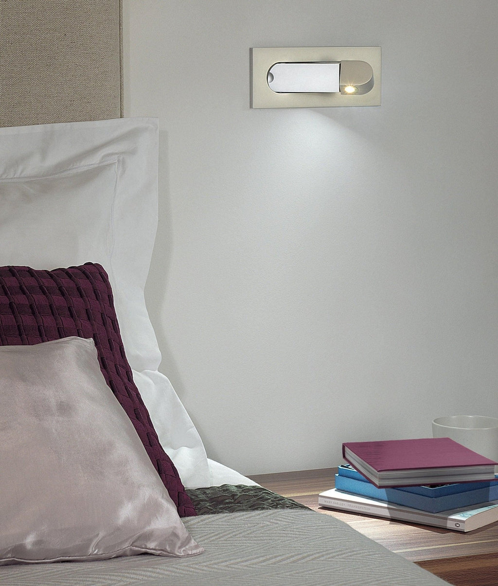 Lustra Lampe De Lecture Moderne LED Ajustable Pour Chevet - image 7 | Maison Opale
