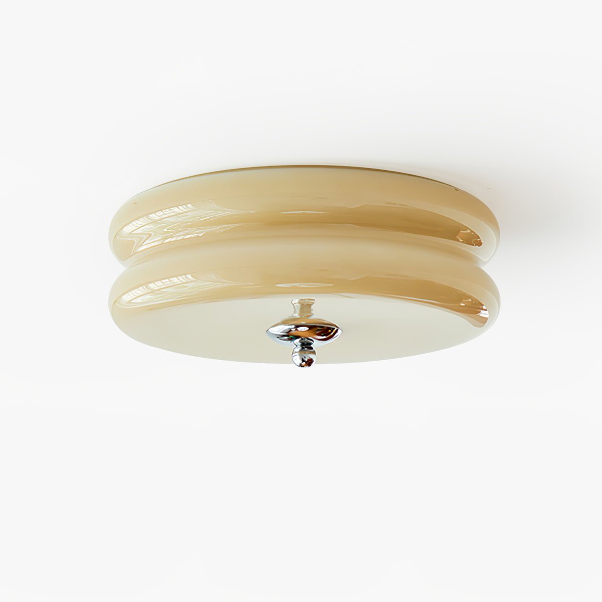 Lustra Plafonnier Art Déco Verre Vintage - image 1 | Maison Opale