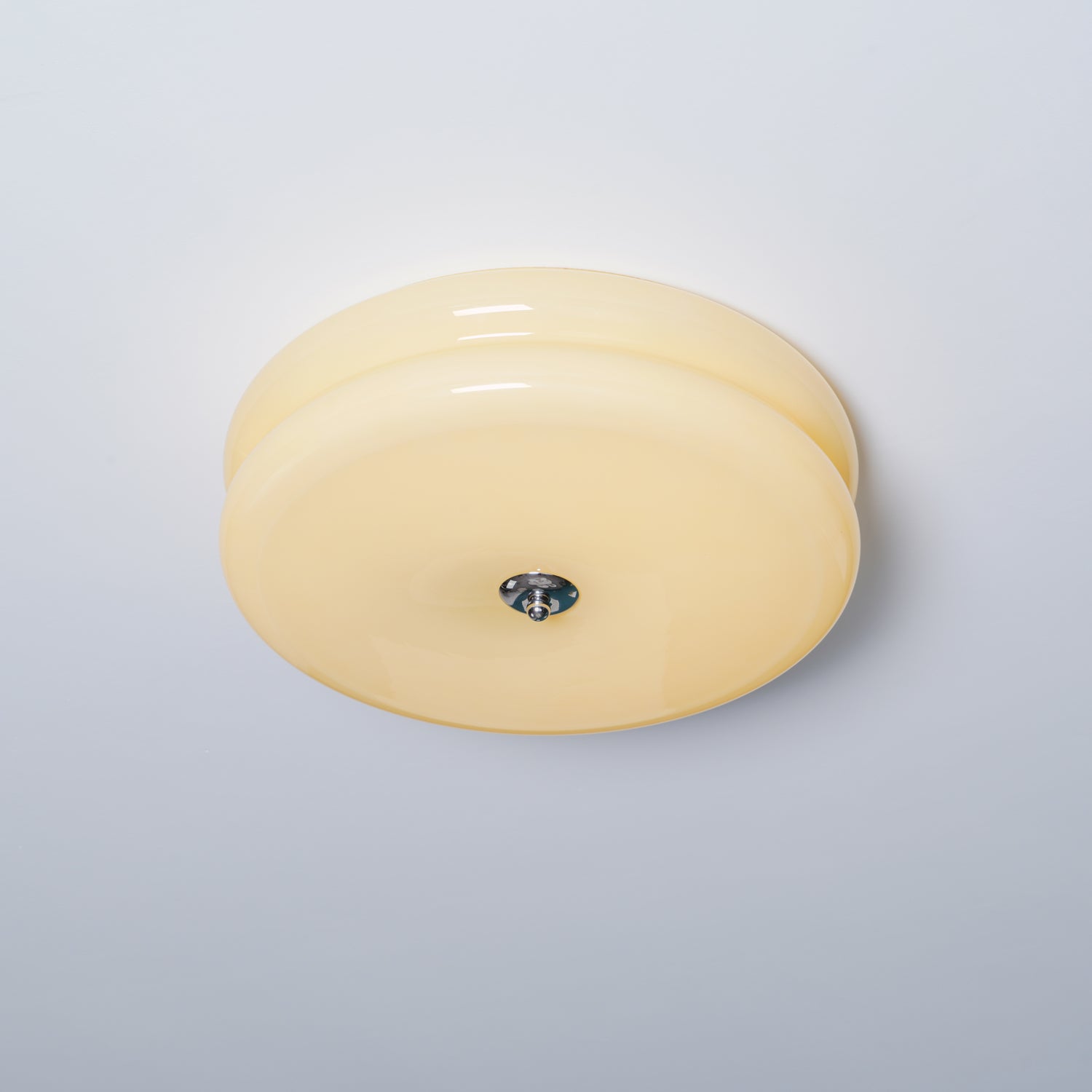 Lustra Plafonnier Art Déco Verre Vintage - image 17 | Maison Opale