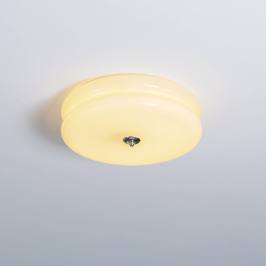Lustra Plafonnier Art Déco Verre Vintage - image 19 | Maison Opale