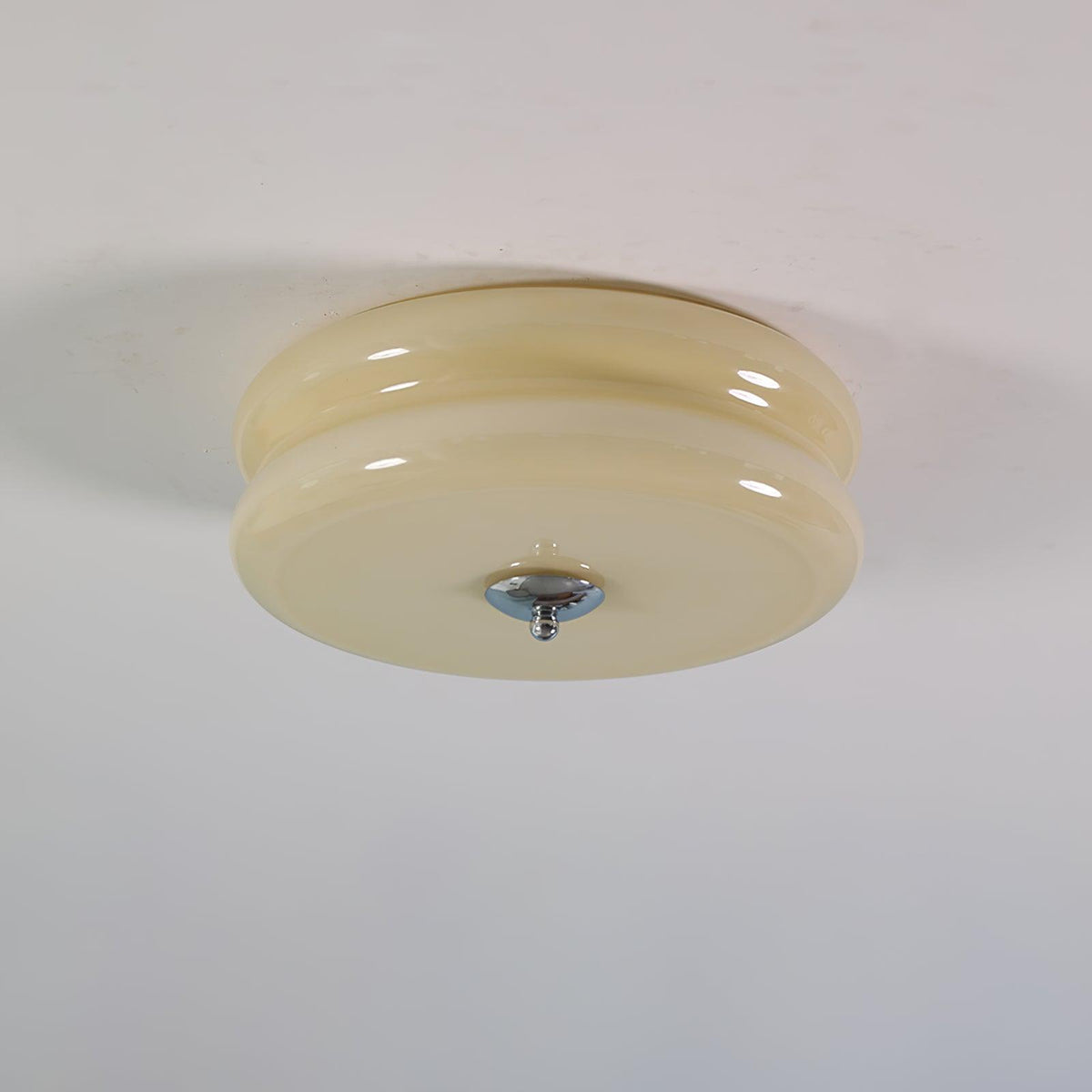 Lustra Plafonnier Art Déco Verre Vintage - image 22 | Maison Opale