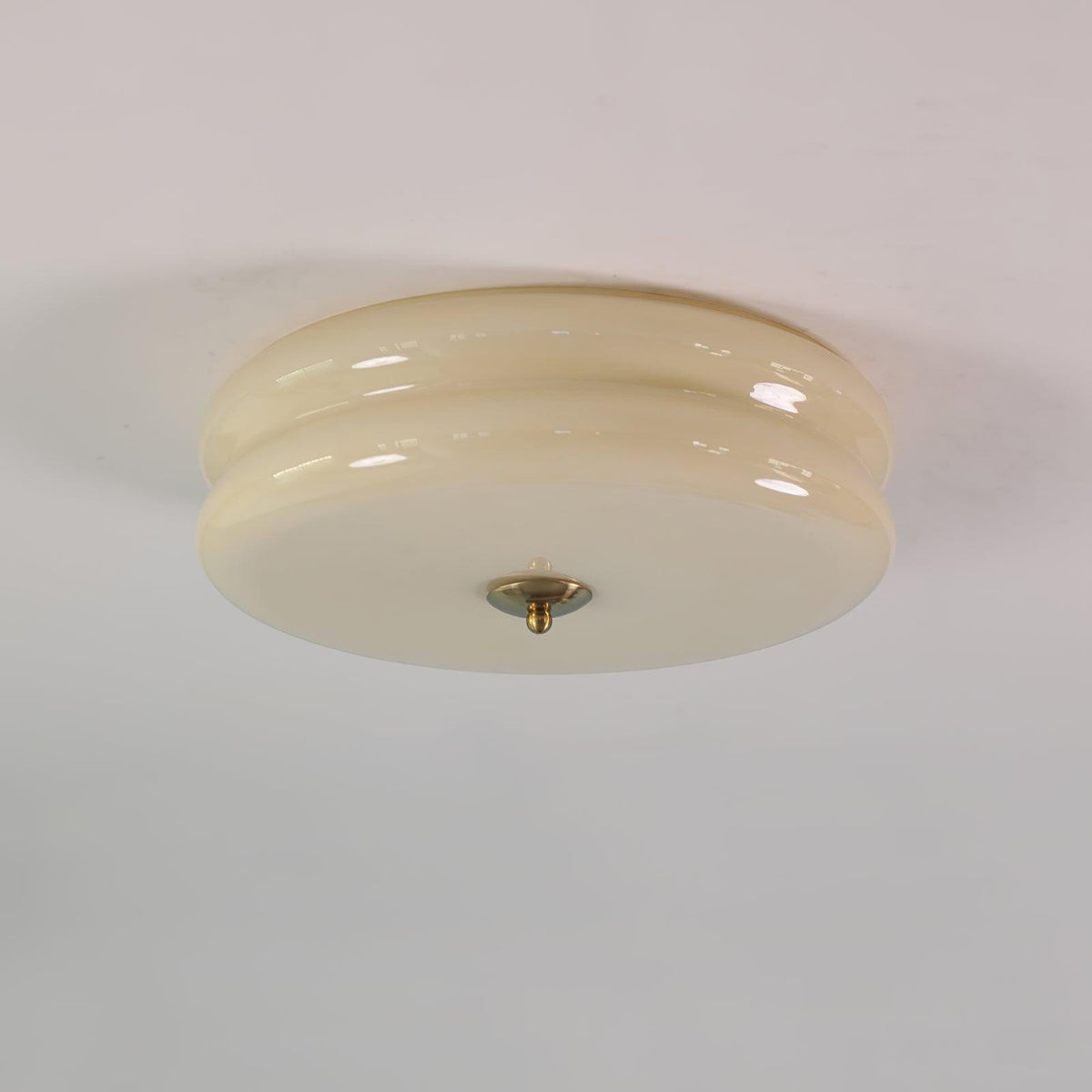 Lustra Plafonnier Art Déco Verre Vintage - image 24 | Maison Opale