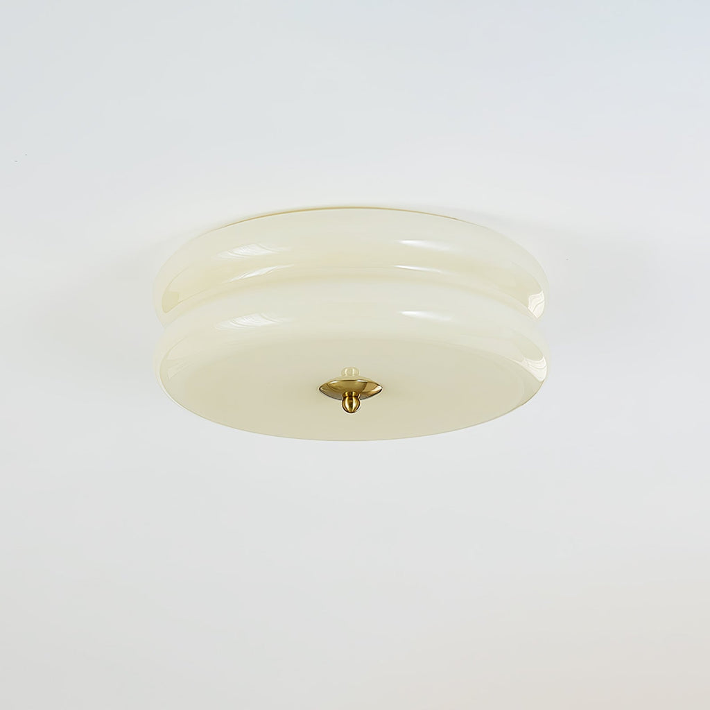 Lustra Plafonnier Art Déco Verre Vintage - image 48 | Maison Opale
