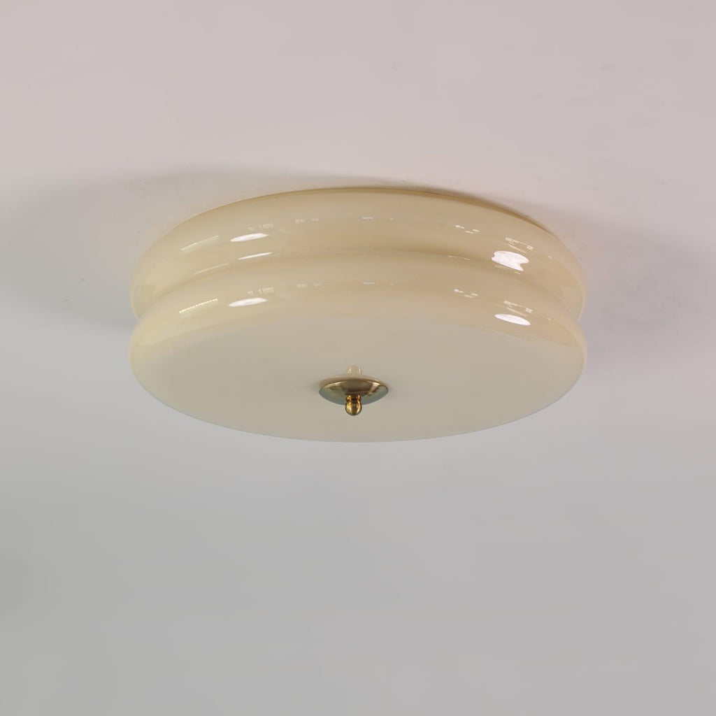Lustra Plafonnier Art Déco Verre Vintage - image 59 | Maison Opale