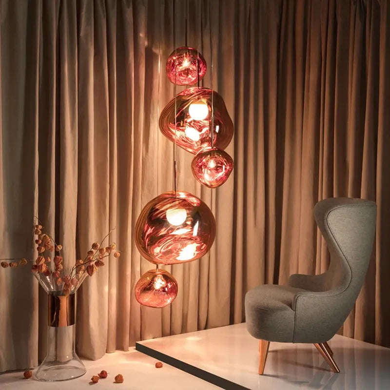 Milo Suspension Moderne Coloré Irregulier - image 10 | Maison Opale