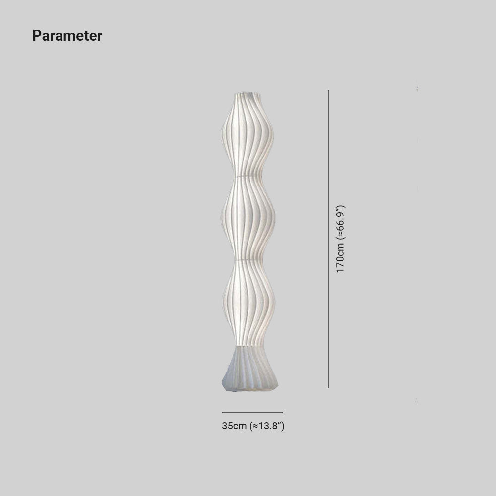 Mira LED Lampadaire Blanc Chambre à coucher Salon  Salle d'étude - image 4 | Maison Opale